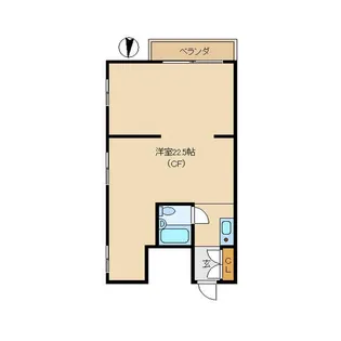 マイルド西新宿【3階】の間取り