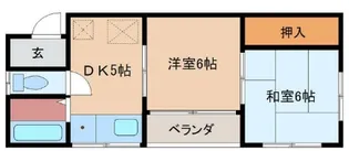 ハピネス【1階】の間取り