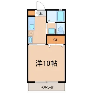 第二札元大丸マンション【3階】の間取り