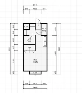 アトリエ【2階】の間取り