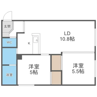 ノイエ・A【4階】の間取り