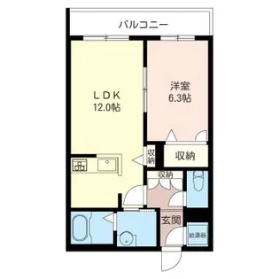 マストライフ西荻【2階】の間取り