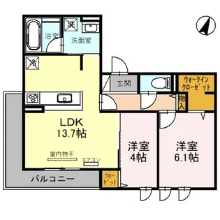 Serena【3階】の間取り