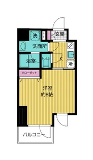 クレヴィスタ亀戸IV【8階】の間取り