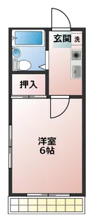 アゼリア大橋【1階】の間取り