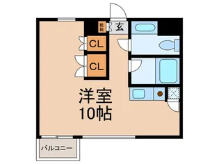ベルハイツ【1階】の間取り