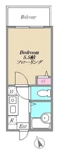 サザンロード西荻窪【3階】の間取り