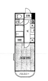 エクセルいづみ【3階】の間取り