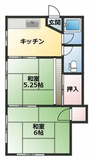 植田荘【1階】の間取り