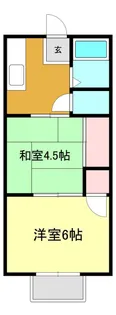 ロイヤルコート【2階】の間取り