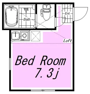 ユナイト白楽ベルーガ【2階】の間取り
