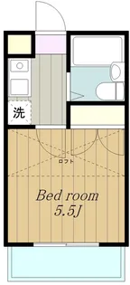 プレザンメゾン町田【2階】の間取り