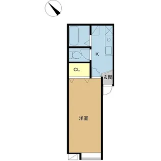 カルディア【1階】の間取り