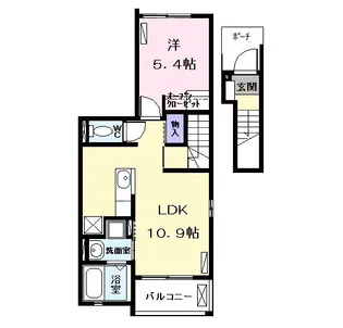 S・S フローラ セゾン【2階】の間取り