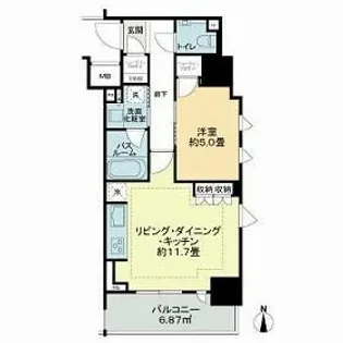 アトラス北品川(アトラスキタシナガワ)【2階】の間取り