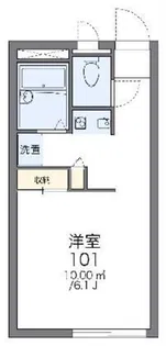 レオパレス東百合ヶ丘【2階】の間取り