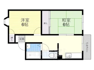 村治マンション【3階】の間取り
