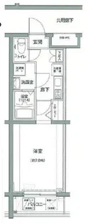 ビィ・フォルマ多摩川【4階】の間取り