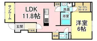ブリーゼIV【1階】の間取り