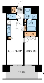 ブレス宮崎台【12階】の間取り
