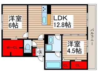 グランドサファイア【3階】の間取り