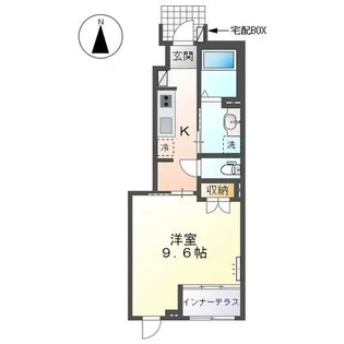 ソラーナ【1階】の間取り