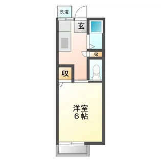 ロイヤルフェアリ【2階】の間取り