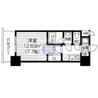 S-RESIDENCE福島Luxe【2階】の間取り