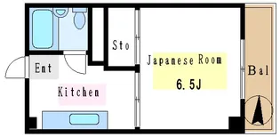 パークサイド清澄第二【6階】の間取り