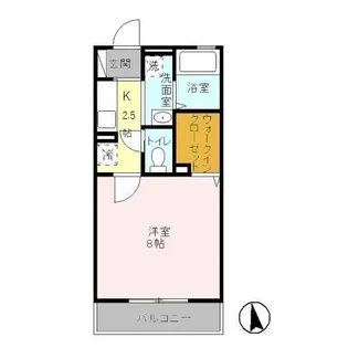 Ti Amo【1階】の間取り