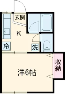 アクアコーポ【2階】の間取り
