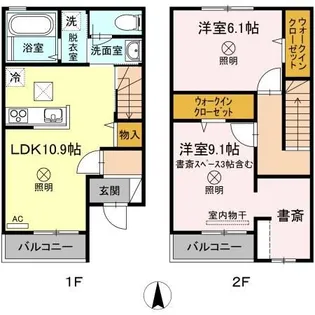カサ ベルデの間取り