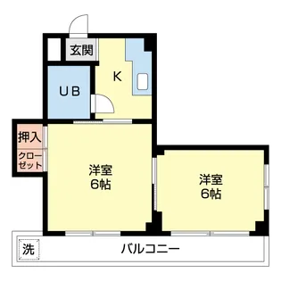 レジデンス富士見【3階】の間取り