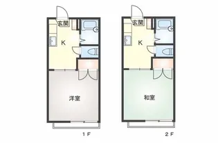 ネオハイツ郷ケ丘【1階】の間取り