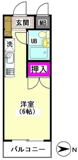 エーデルホーフ【2階】の間取り