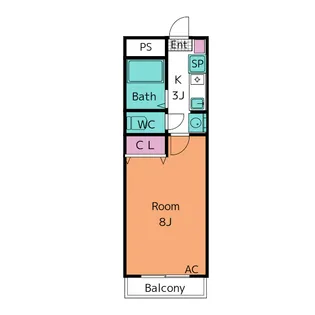 アーバンライフ伊賀【5階】の間取り
