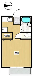 ハルコーポ【1階】の間取り