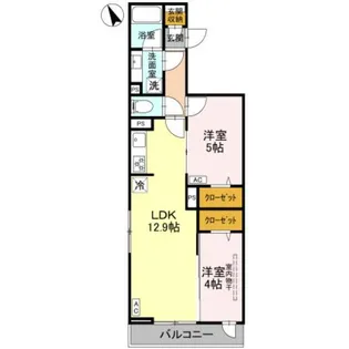 D-Serenoくすのき台【2階】の間取り