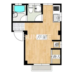 メゾンドショコラ【2階】の間取り