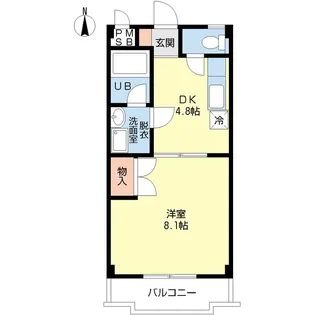 ディアーショアーズ【3階】の間取り