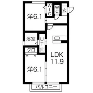 Hau‘oli s NARA【2階】の間取り