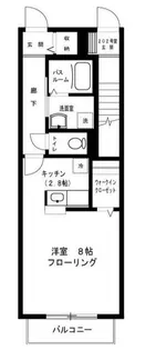 ベルリビオンII【1階】の間取り