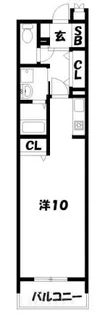 レジーナ錦小路【7階】の間取り
