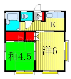 藤城コーポ【2階】の間取り