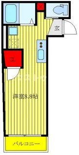 Granz町屋II【1階】の間取り