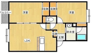 プレファシオ【1階】の間取り