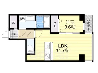 Framewood【5階】の間取り