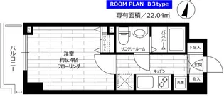 ステージファースト三軒茶屋アジールコート【9階】の間取り