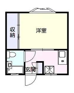 コーポ翔【2階】の間取り