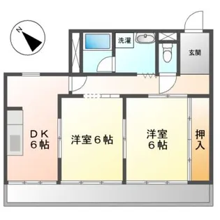 エスポア21【2階】の間取り